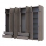 Комплект шкафов для одежды Doros Лукас (2 шт.) 315х50х240 см Канноло (DRS-011856)