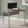 Стол письменный Майк Ferrum-decor 75x140x70 Серый металл ДСП Дуб Кремона Канолло 16 мм (FRD-108221)