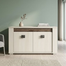 Тумба для взуття Селена Гербор BUT2D Ясен сніжний (GRB-171130)