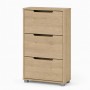 Тумба для взуття з шухлядами LION ТО-2 70,4x28,2x123,4 см Дуб Кремона Торро (LION-045336)