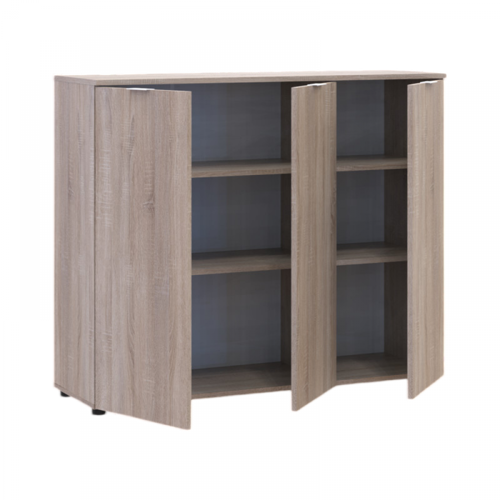 Комод Doros Рон 6 3 фасади Дуб сонома 120х38х100 (41516297) (DRS-012178)