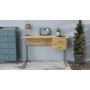 Компьютерный стол Ferrum-decor Дакота 75x120x70 серый ДСП Дуб Артизан 16мм (FRD-107271)