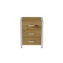 Тумба универсальная Ferrum-decor Вивьен 3 50x41x40 белый ДСП Дуб Артизан 16мм (FRD-106871)
