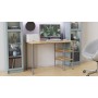 Компьютерный стол Ferrum-decor Кевин 75x140x60 серый ДСП Дуб Артизан 32мм (FRD-107231)