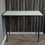 Стол универсальный Prime Ferrum-decor 750x1400x700 Черный металл ДСП Кашемир 16 мм (FRD-107681)