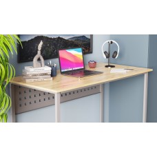 Комп'ютерний стіл Ferrum-decor Майк 75x120x60 сірий ДСП Дуб Артизан 16 мм (FRD-107111)