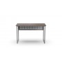 Стол письменный Майк Ferrum-decor 75x100x60 Серый металл ДСП Дуб Кремона Канолло 16 мм (FRD-108191)