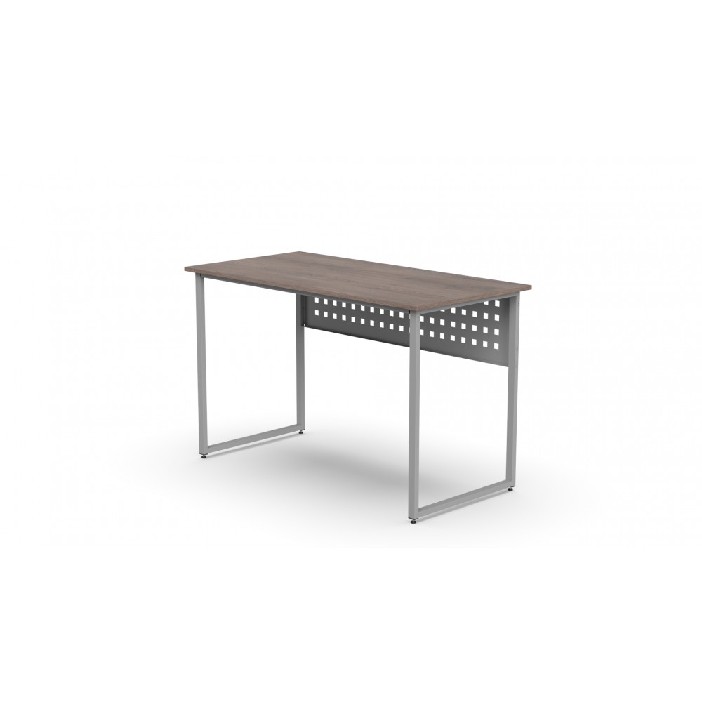 Стол письменный Майк Ferrum-decor 75x100x60 Серый металл ДСП Дуб Кремона Канолло 16 мм (FRD-108191)