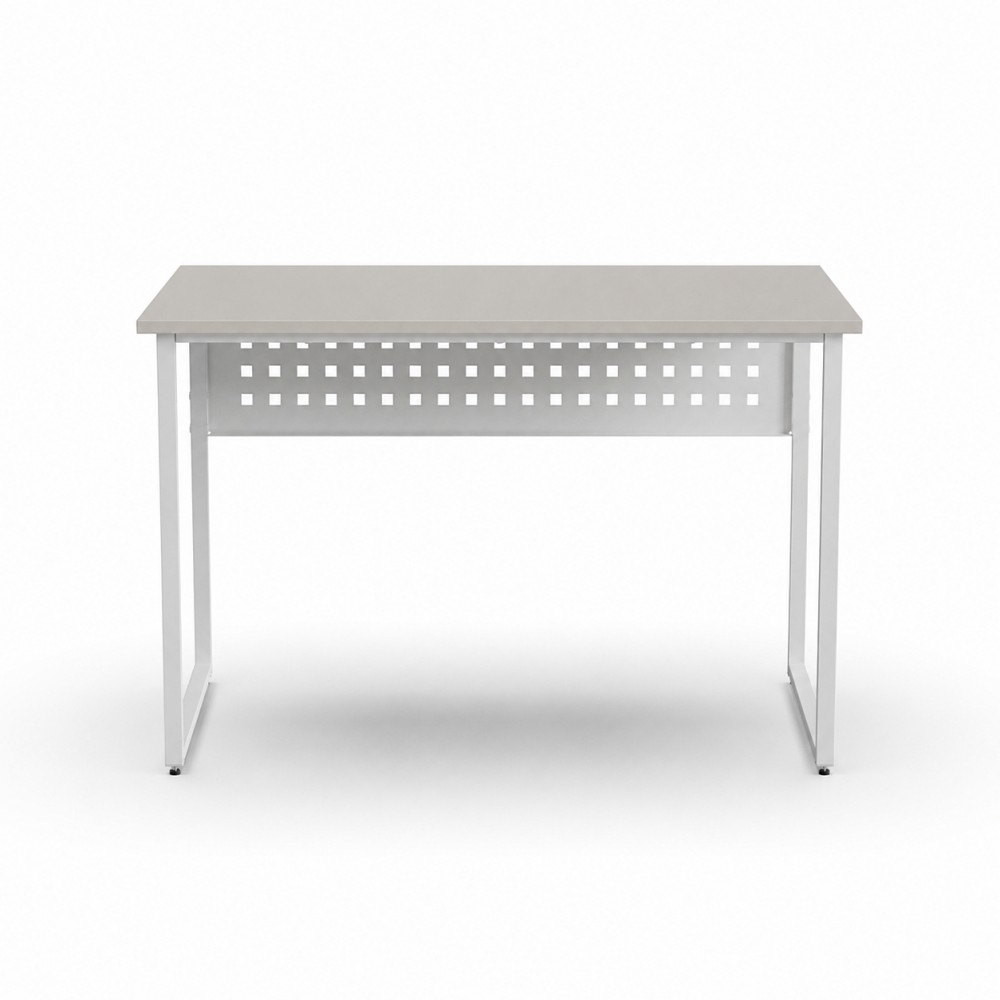 Стол письменный Майк Ferrum-decor 75x100x60 Белый металл ДСП Кашемир 32 мм (FRD-108301)