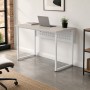 Стол письменный Майк Ferrum-decor 75x100x60 Белый металл ДСП Кашемир 32 мм (FRD-108301)