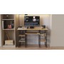 Компьютерный стол Ferrum-decor Тим 75x140x70 черный ДСП Дуб Артизан 16мм (FRD-106961)