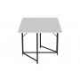 Стіл-трансформер книжка Вуді Ferrum-decor 75x130x90 Чорний метал ДСП (FRD-107341)