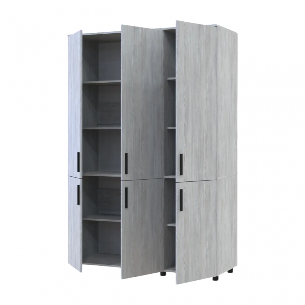 Шкаф для одежды Doros Торн Сосна Натти 3 ДСП (полки) 135х51.6х200 (DRS-012078)