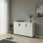 Комод Doros Торн Білий 3 ДСП 135х51.6х80 (DRS-012098)