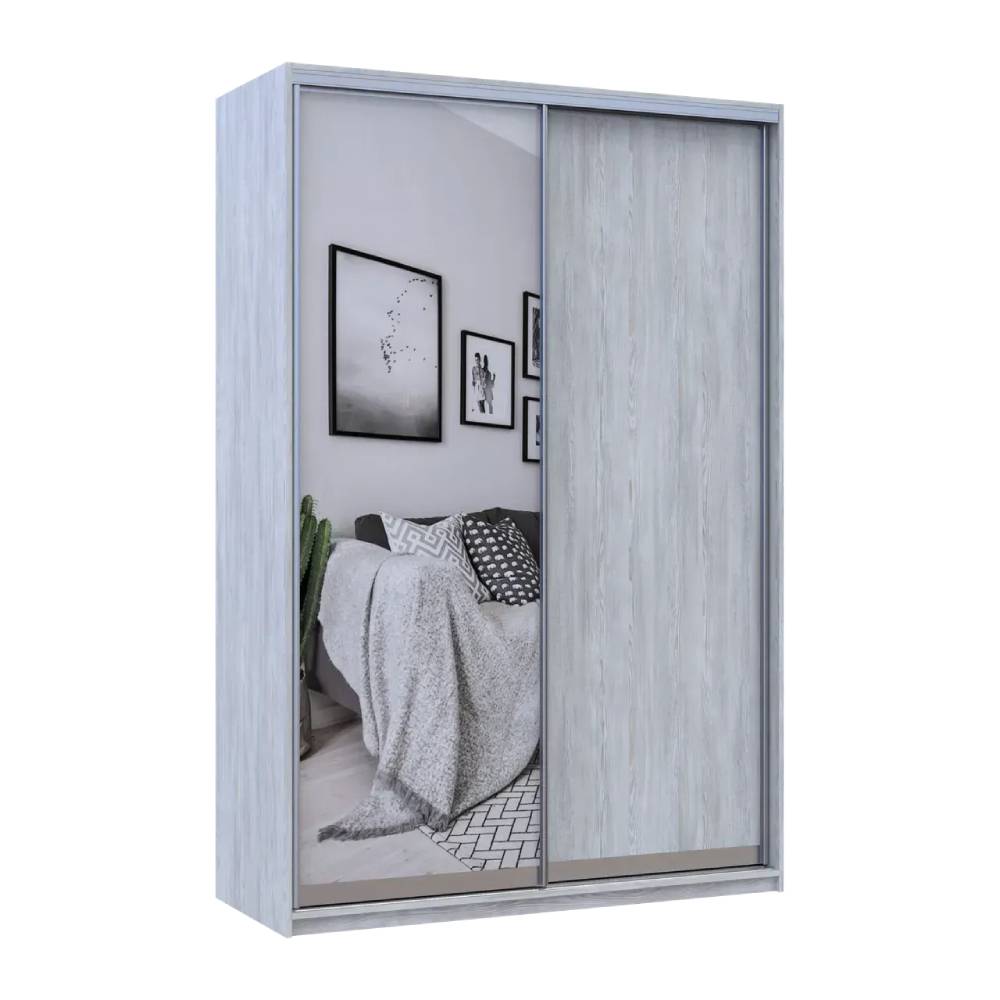 Шафа-купе Doros Сити Лайт Сосна Натти 1 ДСП / 1 дзеркало 150х45х225 (DRS-011962)