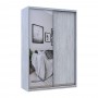 Шафа-купе Doros Сити Лайт Сосна Натти 1 ДСП / 1 дзеркало 150х45х225 (DRS-011962)