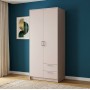 Шкаф для одежды Doros Ронди Кашемир 2 ДСП 82х52х195 (80738467) (DRS-012179)