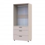 Шафа для одягу Doros Торн Кашемір 2 ДСП/3Ш (штанга) 90х51.6х200 (DRS-012029)