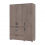 Шафа для одягу Doros Торн Кремона Канноло 3 ДСП/3Ш (штанга) 135х51.6х200 (DRS-012069)