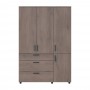 Шафа для одягу Doros Торн Кремона Канноло 3 ДСП/3Ш (штанга) 135х51.6х200 (DRS-012069)