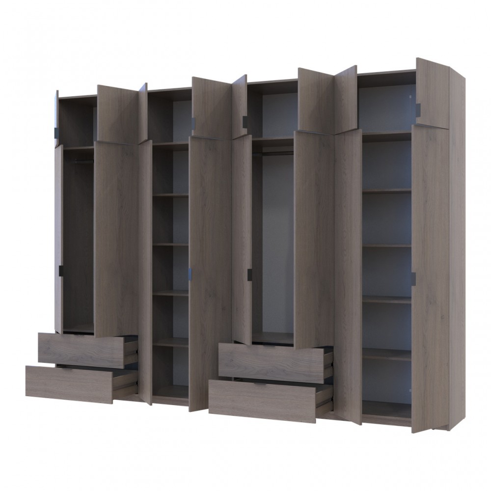 Комплект шаф для одягу Doros Лукас (2 шт.) 320х50х240 см Канноло (DRS-011857)
