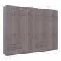 Комплект шаф для одягу Doros Лукас (2 шт.) 320х50х240 см Канноло (DRS-011857)