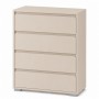 Комод на 4 ящика LION АРТ-2 80х43х105 см Кашемир (LION-045392)