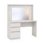 Туалетний столик із дзеркалом LION Місс 110х50х145 см Бетон Style (LION-045455)