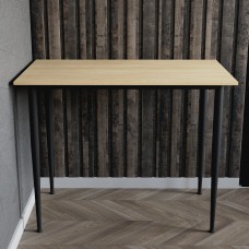 Універсальний стіл Prime Ferrum-decor 750x1200x700 Чорний метал ДСП Дуб Кремона Торро 16 мм (FRD-107672)