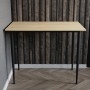 Стол универсальный Prime Ferrum-decor 750x1400x700 Черный металл ДСП Дуб Кремона Торро 16 мм (FRD-107682)
