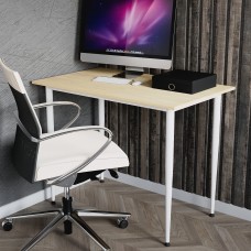 Універсальний стіл Prime Ferrum-decor 750x1000x600 Білий метал ДСП Дуб Кремона Торро 16 мм (FRD-107692)