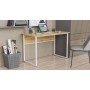 Компьютерный стол Ferrum-decor Коди 75x120x60 белый ДСП Дуб Артизан 32мм (FRD-107182)