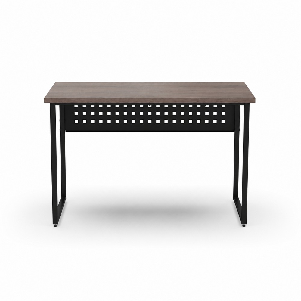 Стол письменный Майк Ferrum-decor 75x100x60 Черный металл ДСП Дуб Кремона Канолло 32 мм (FRD-108192)