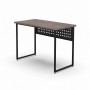 Стол письменный Майк Ferrum-decor 75x100x60 Черный металл ДСП Дуб Кремона Канолло 32 мм (FRD-108192)