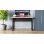 Компьютерный стол Ferrum-decor Майк 75x140x70 черный ДСП Дуб Артизан 32мм (FRD-107132)