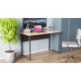 Компьютерный стол Ferrum-decor Майк 75x140x70 черный ДСП Дуб Артизан 32мм (FRD-107132)