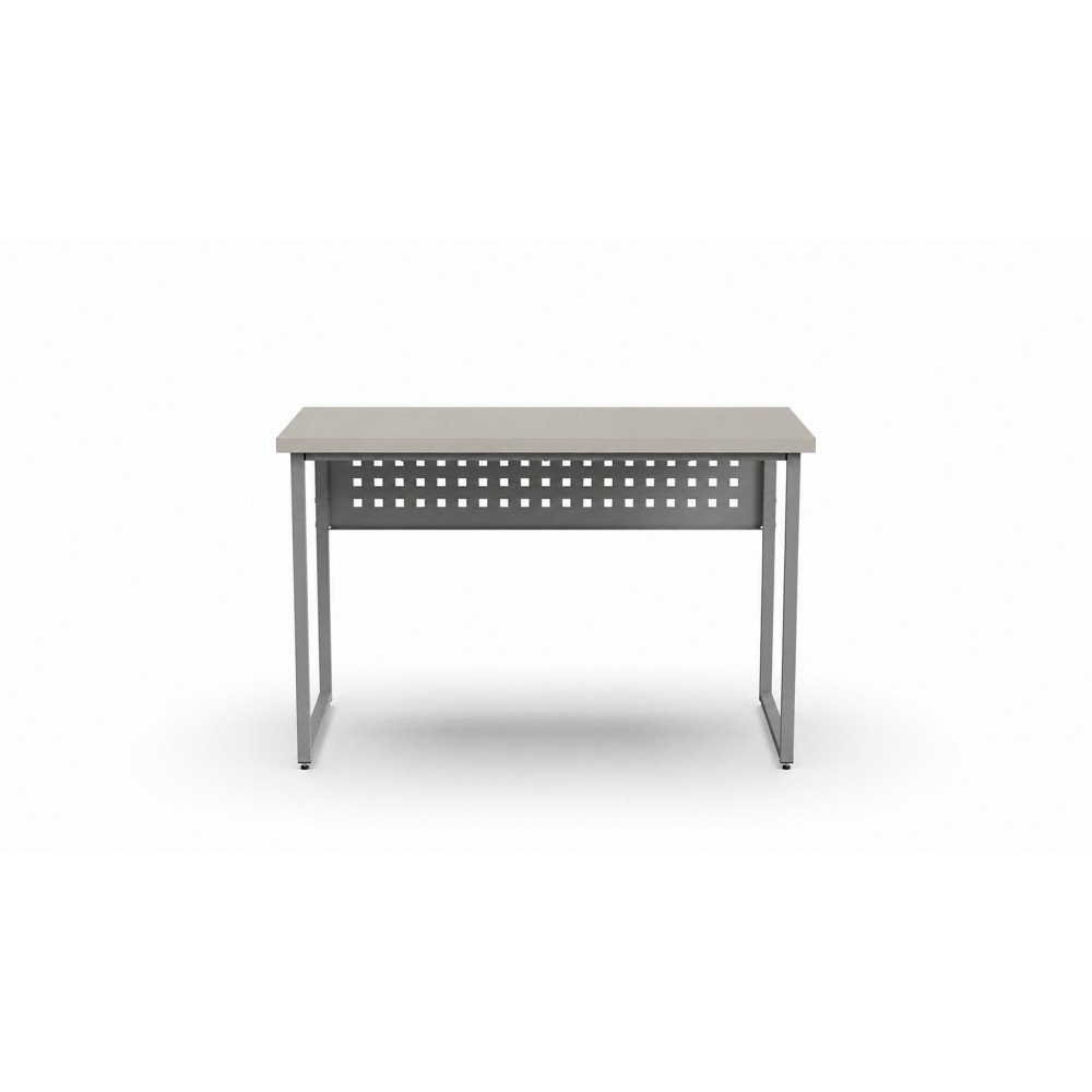 Стол письменный Майк Ferrum-decor 75x100x60 Серый металл ДСП Кашемир 32 мм (FRD-108302)