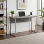 Стол письменный Майк Ferrum-decor 75x100x60 Серый металл ДСП Кашемир 32 мм (FRD-108302)