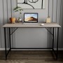 Стол раскладной Морис Ferrum-decor 750x1000x600 Черный металл ДСП Дуб Кремона Канолло 16 мм (FRD-107492)