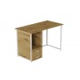 Компьютерный стол Ferrum-decor Отто 75x120x60 белый ДСП Дуб Артизан 32мм (FRD-107002)