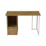 Компьютерный стол Ferrum-decor Отто 75x120x60 белый ДСП Дуб Артизан 32мм (FRD-107002)