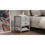 Тумба универсальная Ferrum-decor Вивьен 2/1 50x41x40 серый ДСП Бетон 16мм (FRD-106932)