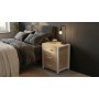 Тумба универсальная Ferrum-decor Вивьен 3 50x41x40 белый ДСП Дуб Кремона Торро 16мм (FRD-107752)