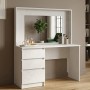 Туалетний столик із дзеркалом LION Місс 110х50х145 см Бетон Style (LION-045455)