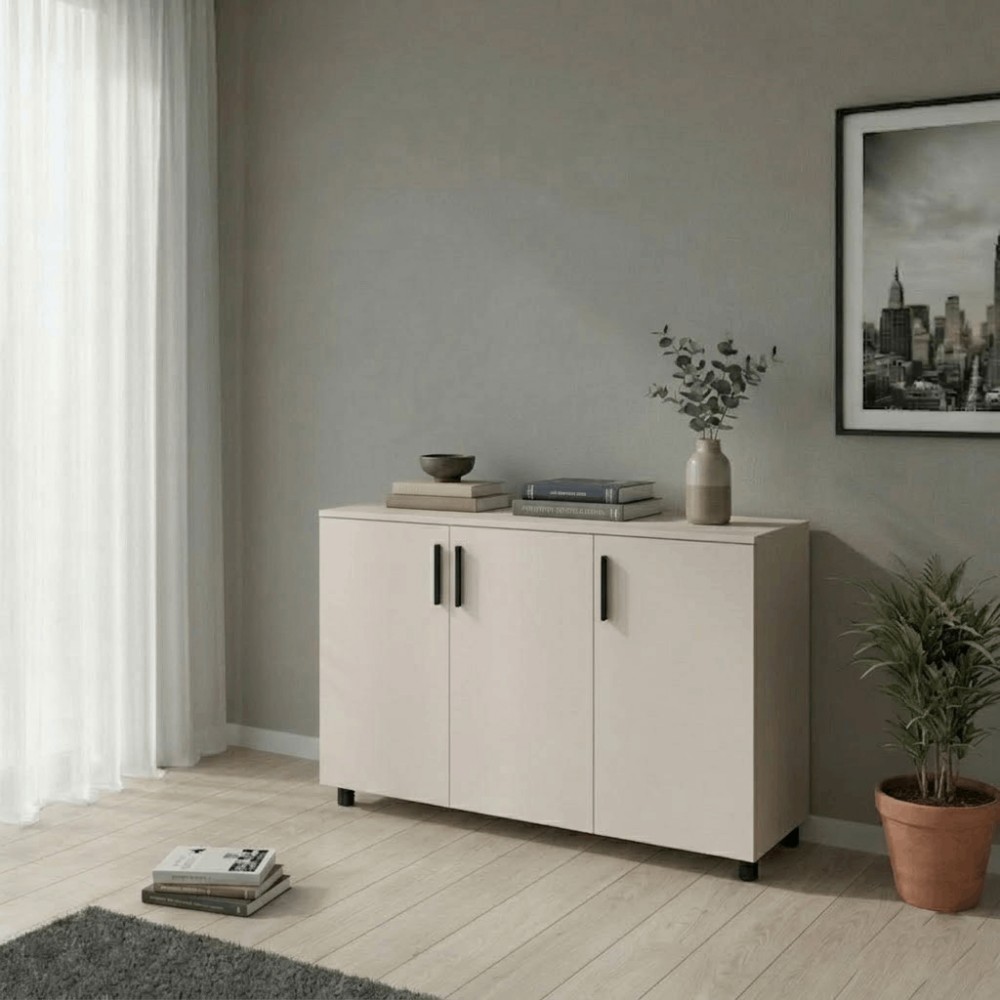Комод Doros Торн Кашемір 3 ДСП 135х51.6х80 (DRS-012099)
