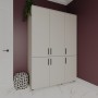 Шафа для одягу Doros Торн Кашемір 3 ДСП (штанга) 135х51.6х200 (DRS-012059)