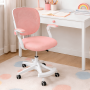 Кресло вращающееся детское с подставкой для ног PERFECT KIDS PINK Perfect Home Розовый (PFH-092118)
