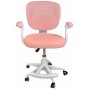Кресло вращающееся детское с подставкой для ног PERFECT KIDS PINK Perfect Home Розовый (PFH-092118)