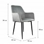 Стул PM-004 Perfect Home Серый (PFH-092071)
