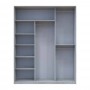 Шафа-купе Doros City Light Сосна Натти 2 ДСП / 1 дзеркало 225х60х225 (DRS-011973)